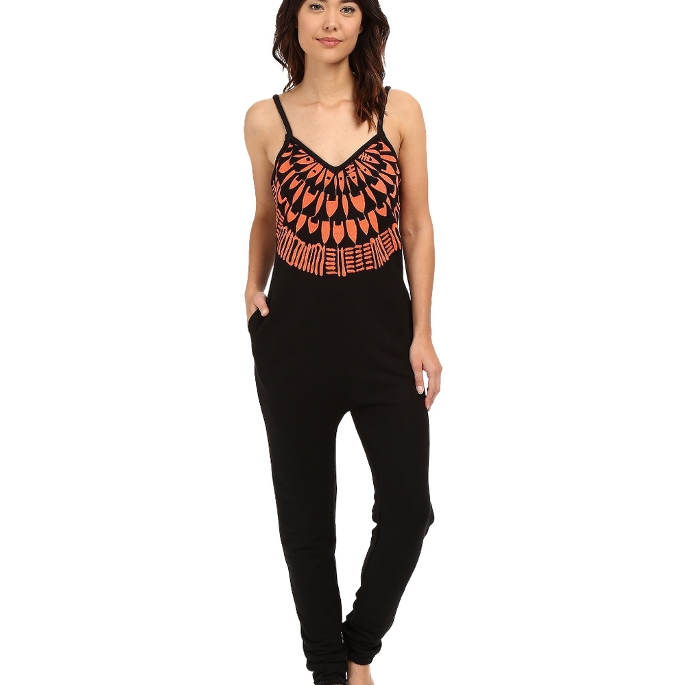 Mara Hoffman Peacefield embroidered jumpsuit M